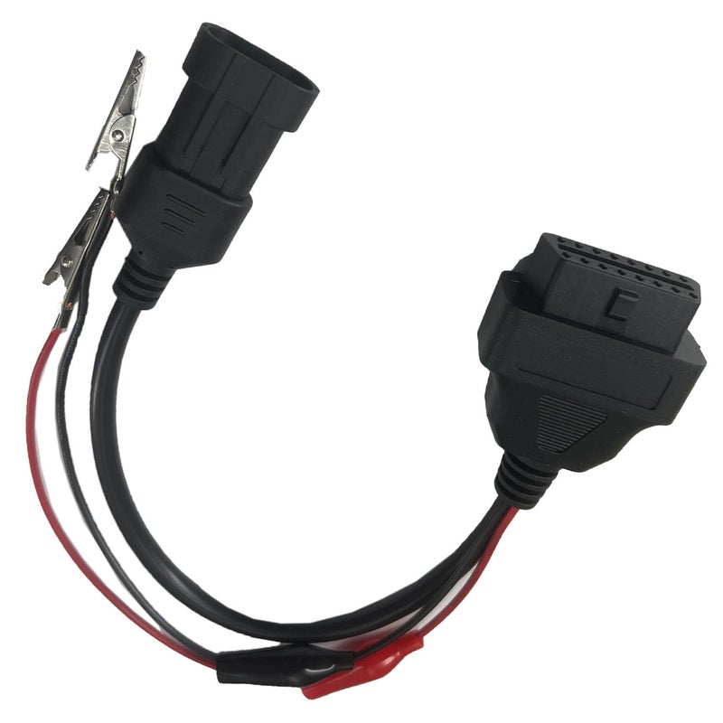 DEVMO 3 Pin to 16 Pin OBD2 Adapter Connector Diagnostic Cable Compatible with Fiat Alfa Lancia - Image 3